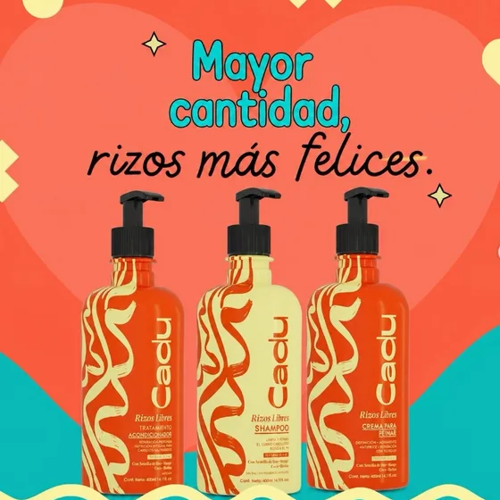Productos para el cabello de Cadu Cosmetics