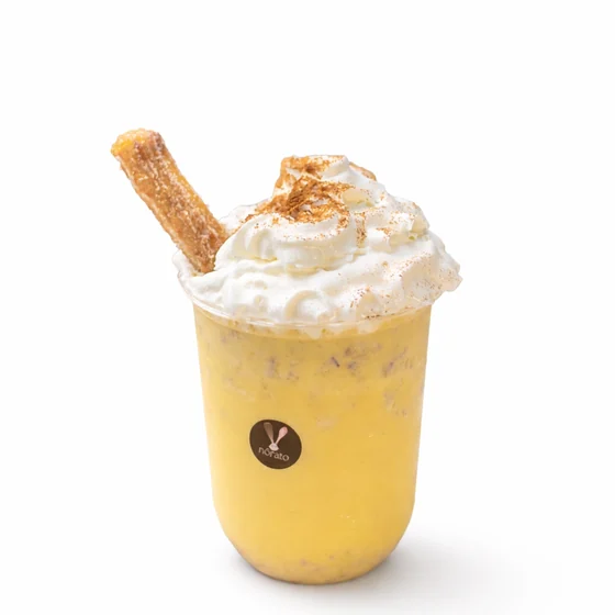 Bebida con churro de Nörato